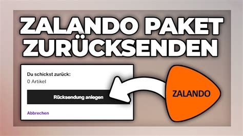 zalando zurücksenden.